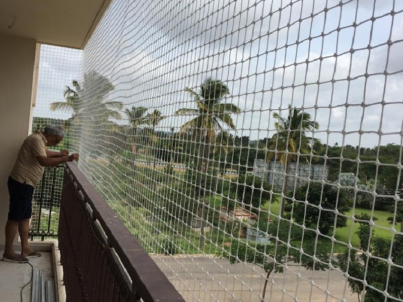 Balcony Protection Nets in Chennai, Call 9791170467 for Quote and Online Price.