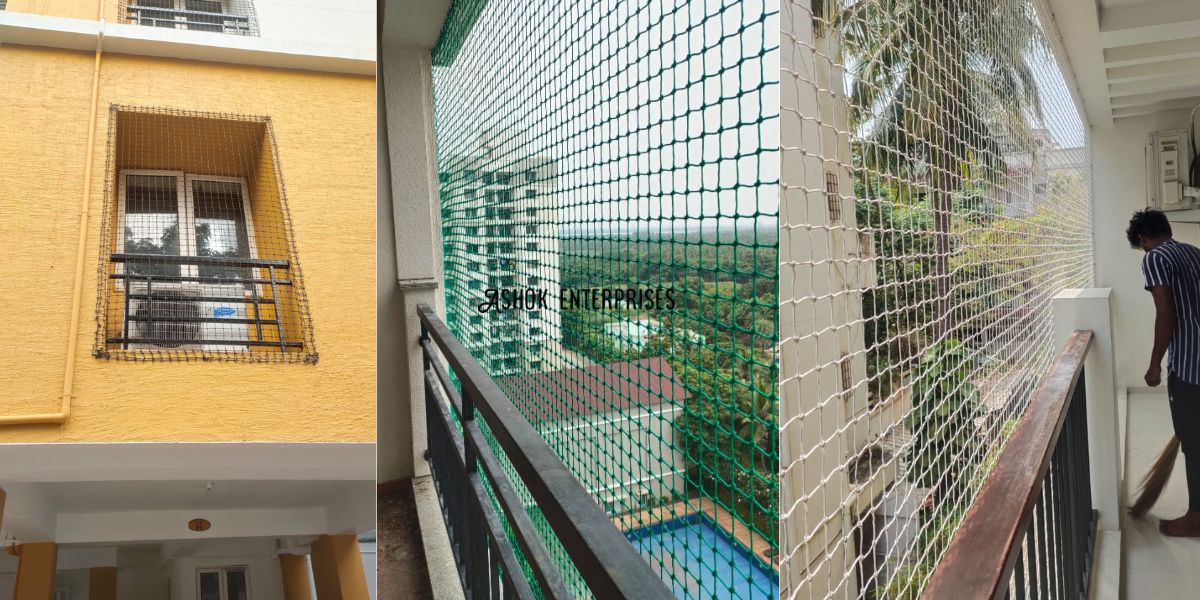 Safety Nets for Balconies in Chennai, Call Ashok Safety Nets for Best Service