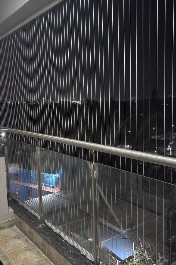 Invisible Balcony Safety Grills